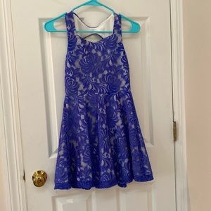 Sally Miller Couture blue girls dress